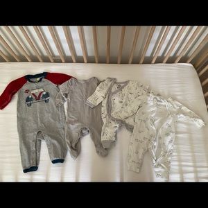 Lot of 4 baby boy 3 months and 3-6 M